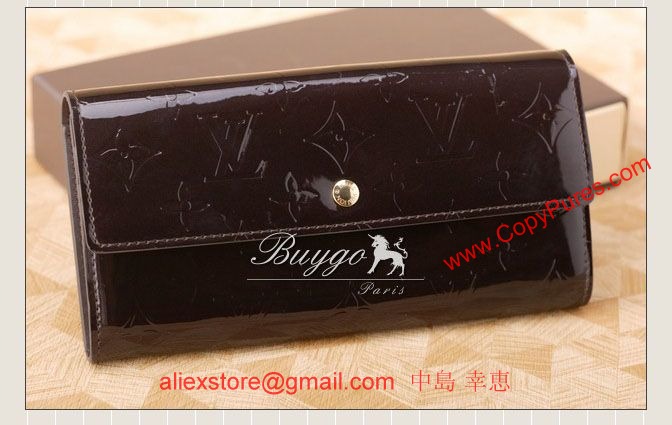 LOUIS VUITTON【ルイ・ヴィトン】  M93524　ポルトフォイユ・サラ　アマラント